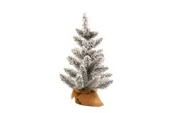 LAALU.cz Umetno zasneženo božično drevo DELUXE Viola v lončku 45 cm