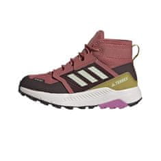 Adidas Čevlji treking čevlji bordo rdeča 34 EU Terrex Trailmaker Mid Rrdy JR