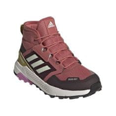 Adidas Čevlji treking čevlji bordo rdeča 34 EU Terrex Trailmaker Mid Rrdy JR