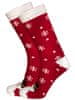 Star Socks Nogavice Noel rdeča 39-42