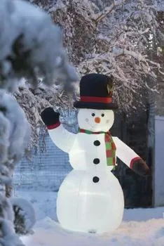  Emos 4 LED napihljiv snežak, zunanji in notranji, 200 cm