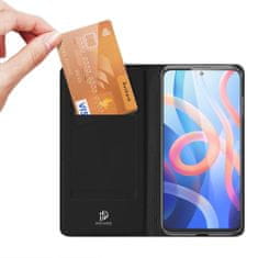 Dux Ducis XIAOMI REDMI NOTE 11 5G / NOTE 11T 5G / POCO M4 PRO 5G etui z zavihkom Dux Ducis Leather Skin black