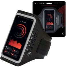 NEW Alogy WaterProof Sport ArmBand vodoodporen tekaški etui za 6,7-palčni telefon Black