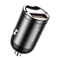 shumee Tiny Star USB 30W Quick Charge mini inteligentni avtopolnilec, siv