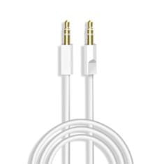 DUDAO aux mini jack 3,5 mm 1 m 3 polni stereo kabel bele barve (l12s bela)