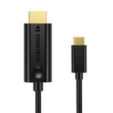 slomart choetech kabel usb tipa c - hdmi 4k 30hz 3m črn (xch-0030)