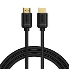 shumee Kabel HDMI 2.0 4K 60 Hz 3D HDR 18 Gbps 2 m črn