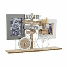 DKD Home Decor Foto okvir DKD Home Decor S3024214 Grey Aluminium White Moutain MDF Wood (45 x 10 x 30 cm)