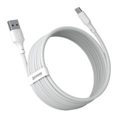 PRO 2x kabel za hitro polnjenje USB-C Power Delivery Quick Charge 40 W 5 A 1,5 m bele barve