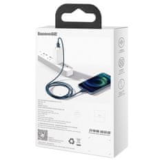 BASEUS Vrhunski kabel kabel za Iphone USB - Lightning 2,4A 1m modre barve