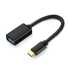 PRO Adapterski kabel OTG iz USB 3.0 v USB-C - črn
