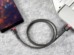 BASEUS Baseus USB Lightning kabel za iPhone 2,4A 1m Rdeča