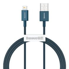 BASEUS Superior kabel USB - Lightning 2,4A 1 m moder (CALYS-A03)