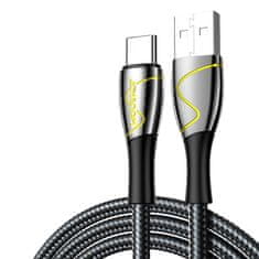 Joyroom Serija Mermaid USB - USB Type C 3A kabel 2m črn (S-2030K6)