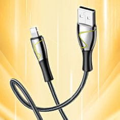 Joyroom Serija Mermaid USB - USB Type C 3A kabel 2m črn (S-2030K6)