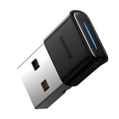 BASEUS Adapter Baseus 7v1 Bluetooth sprejemnik USB 5.0 20m do računalnika Črna