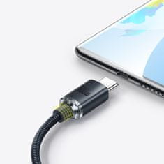 BASEUS Kabel USB-C za hitro polnjenje in prenos podatkov USB-C 100W 2m črn