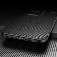 Nexeri Ohišje IPHONE 14 PRO MAX Oklepni udarno odporen Nexeri Carbon Fiber black