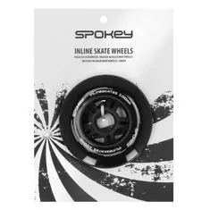 Spokey PU 100 mm Rezervna kolesa za drsalke, 2 kosa