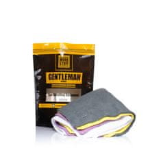 Boxman Work Stuff Gentleman Basic 4-barvni paket - komplet 4 mikrovlaken brez robov 40x40cm 350gsm