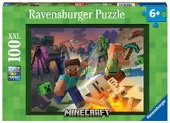 Ravensburger Puzzle Minecraft - Pošasti Minecrafta 100 kosov