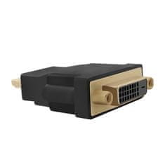 Qoltec hdmi adapter a moški | dvi (24+1) ženska