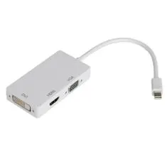 Northix Thunderbolt / Mini DisplayPort adapter HDMI / DVI / VGA 3v1 