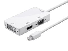 Northix Thunderbolt / Mini DisplayPort adapter HDMI / DVI / VGA 3v1 