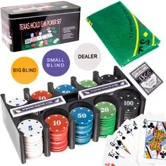 Northix Poker set - Texas Holdem 