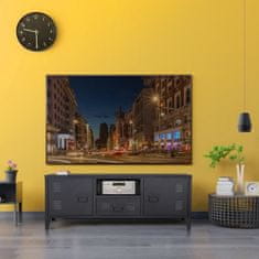 BigBuy TV pohištvo Črna kovina (120 x 40 x 48 cm)