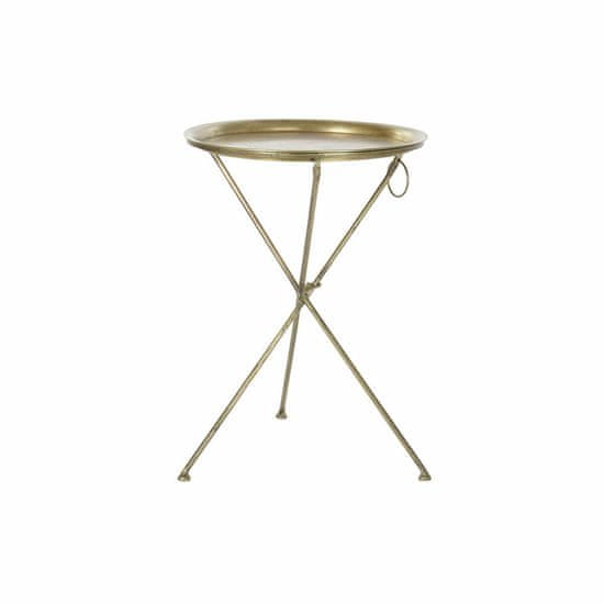 DKD Home Decor Stranska mizica DKD Home Decor Golden Brass (47,5 x 47,5 x 64,5 cm)