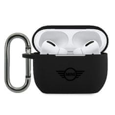 slomart Mini MIACAPSLTBK AirPods Pro ovitek črn trdi etui Silikonska kolekcija