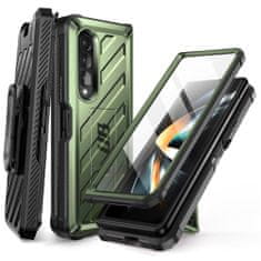 SUPCASE unicorn beetle galaxy s preklopom 4 guldan