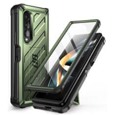 SUPCASE unicorn beetle galaxy s preklopom 4 guldan