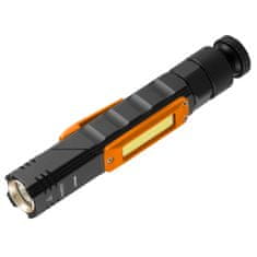 NEO polnilna USB svetilka 300 lm 2 v 1 cree xpe + cob led