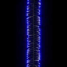 Vidaxl LED veriga z 2000 LED lučkami modra 40 m PVC
