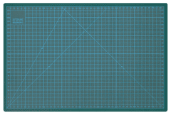WEDO Podlaga za rezanje Wedo 60x45 temno zelena