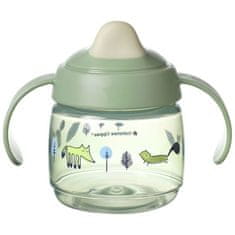 Tommee Tippee 478269 SUPERSTAR SKODELICA Z ROČAJI 190ML 4+ ZELENA