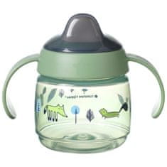 Tommee Tippee 478269 SUPERSTAR SKODELICA Z ROČAJI 190ML 4+ ZELENA