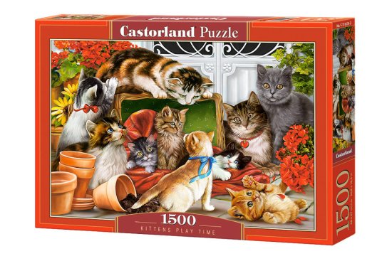 JOKOMISIADA Puzzle 1500 el. Kittens Play Time