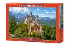JOKOMISIADA Puzzle 500 el. Pogled na grad Neuschwanstein