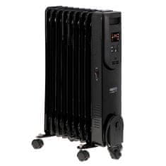 Adler oljni radiator CR7810, 9 reber, 2000 W, črn