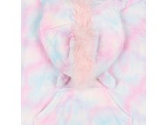 sarcia.eu Pulover/kopalni plašč Unicorn tie dye s kapuco, otroški 122-140 cm