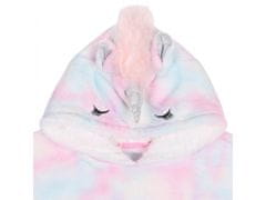 sarcia.eu Pulover/kopalni plašč Unicorn tie dye s kapuco, otroški 122-140 cm