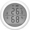 pametni senzor temperature in vlage U-Smart senzor temperature in vlage/ Wi-Fi/ Android/ iOS/ CZ app/ bela