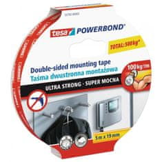 shumee TESA DVOSTRANSKI POWERBOND TRAK 5m x 19mm ULTRA MOČEN