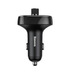 BASEUS oddajnik FM z Bluetooth USB microSD, črn