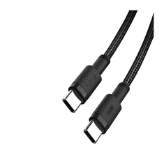 XO Kabel USB-C na USB-C NB-Q199 PD 1,5m 100W črn