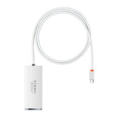 BASEUS Hub 4w1 Lite Series USB-C do 4x USB 3.0 + USB-C, 1m bel