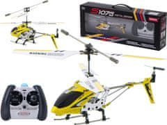 WOWO RC helikopter SYMA S107G - Rumen RC helikopter SYMA S107G z daljinskim upravljalnikom